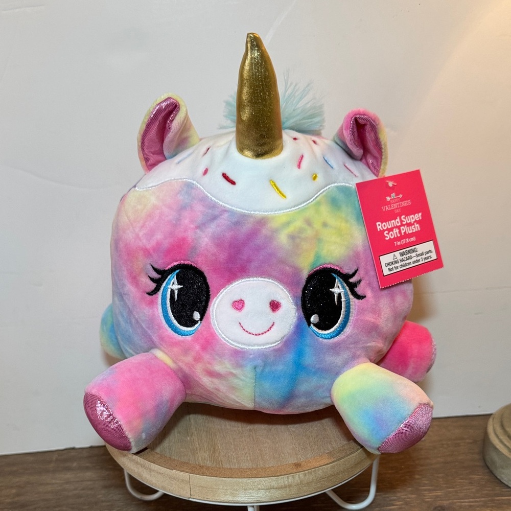 VIAHART Rainbow Unicorn Plush Toy